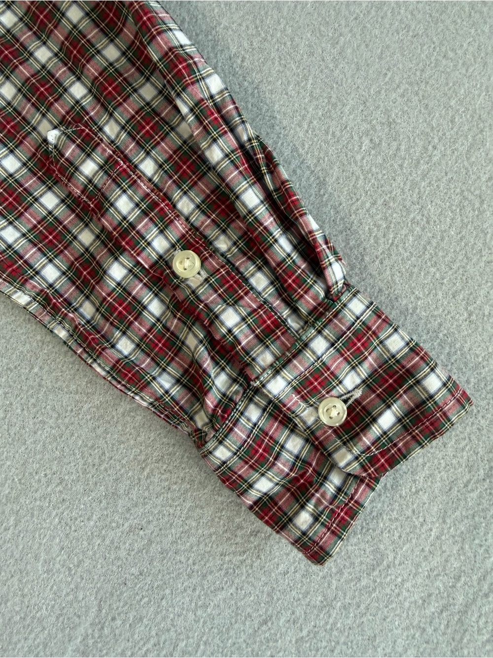 Polo Ralph Lauren Boys Multicolor Plaid Button-Down Shirt S/P 8 Long Sleeve - Picture 6 of 9